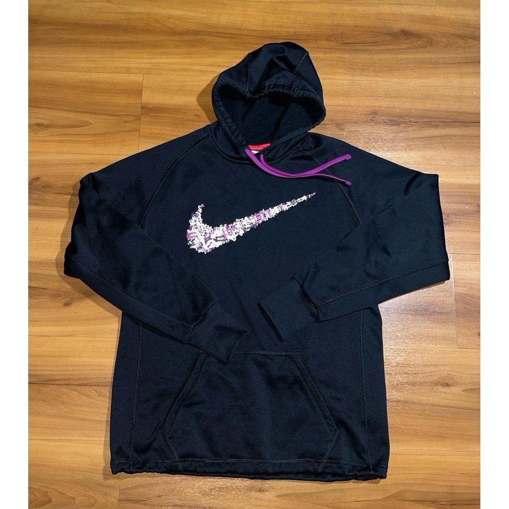 Womens Nike Therma-Fit Training Athletic Sweatshirt Pullover Hoodie